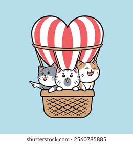 cute cat cartoon vector icon illustration isolated