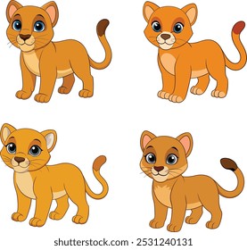 A "Cute Cat Cartoon Vector Illustration" typically features an adorable, playful cat in a simple, stylized design. With bright colors and exaggerated features, it captures a fun, whimsical charm, 