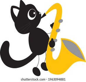 cute cat character animal vector design