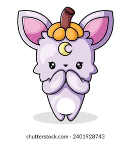 Cute Cat Character Design Illustration