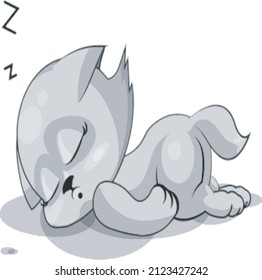 ilustración vectorial de carácter lindo