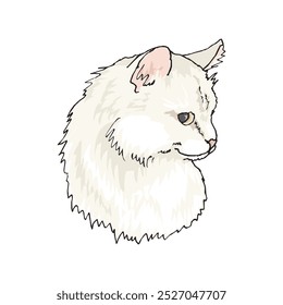 personagens de gato bonito jogando alegremente
