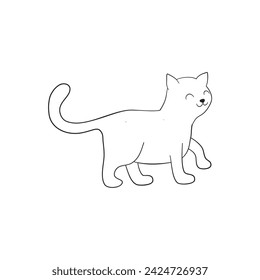 cute cat coloring book cute poses kitten