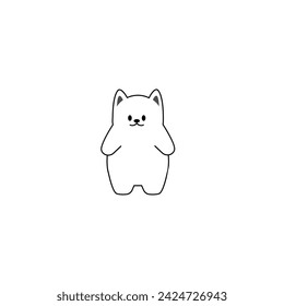 cute cat coloring book cute poses kitten
