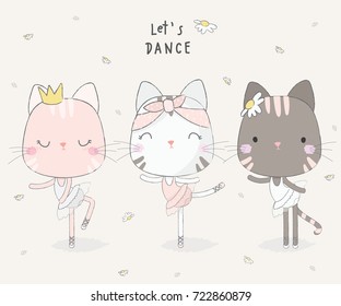 cute cat dance