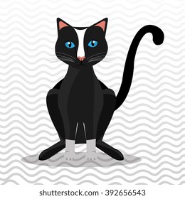 cute cat design 