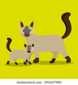 Cute Cat Design Stock Vector (Royalty Free) 392657983 | Shutterstock