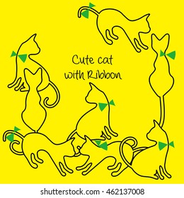 Cute cat design