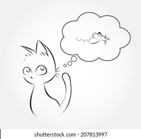Cat Chasing Mouse Cartoon Images Stock Photos Vectors Shutterstock