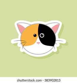 Cute cat Face
