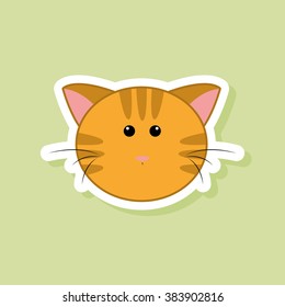 Cute cat Face