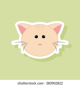 Cute cat Face