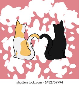 cute cat free vector set