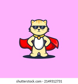 Dibujo vectorial del logotipo de gafas de gato
