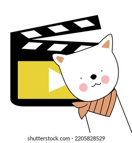 Cute cat happy cat cartoon cats