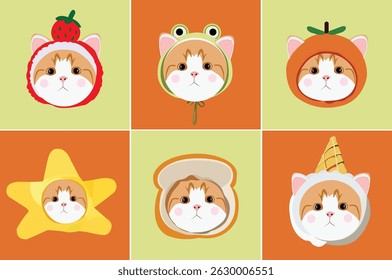 Here’s a cute cat with hat for you!