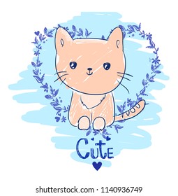 Cute Cat illustration