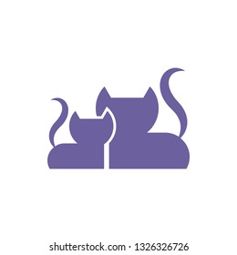 Cute cat illustration
