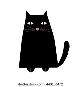 cute cat illustration