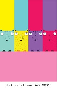 cute cat illustration