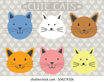 cute cat illustration
