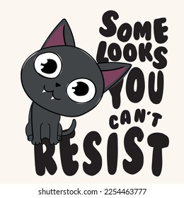 cute cat illustration, graphic design, children fashion, t-shirt graphic design