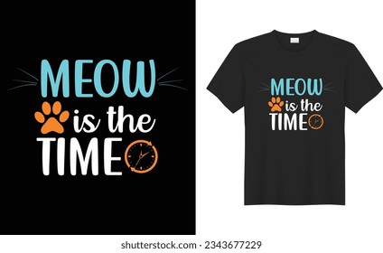 Cute Cat Lover vintage typography editable Print Ready Custom Vector T Shirt Design. Cats Best Gift, Best Cat Animal, Pet, Clothe, Tee, Print Graphic.  