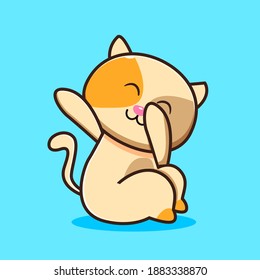 cute cat makes dab moves,adorable dancing cat 