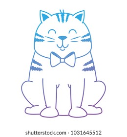 cute cat mascot character