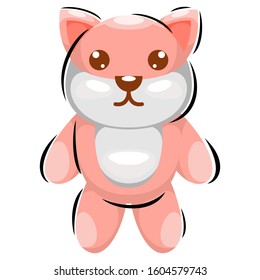 cute cat mascot design vector premium