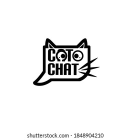 Cute cat mascot icon.illustration vector graphic design