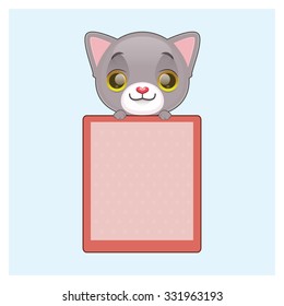 Cute cat notepad