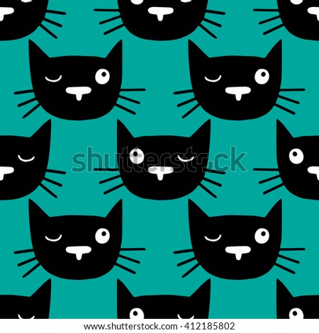 Cat Pattern On Pinterest Cat Wallpaper Cat Pattern And Cat Prints