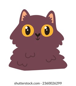 Cute Cat Pet Vector Illustration