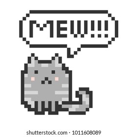 Cute Cat Pixelart