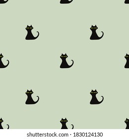 Cute cat seamless pattern.
Great for textile,fabric,scrapbooking,wrapping paper,wallpaper background.