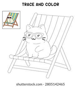 Cute Cat Sitting in