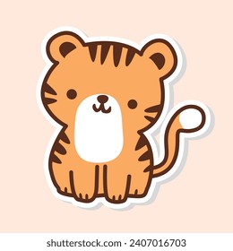 Cute cat Sitting And Waving Hand Cartoon Vector Icon Illustration. Animal Love Icon Concept Isolated Premium Vector. Flat Cartoon Style