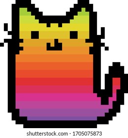 2,958 Pixel art cats Images, Stock Photos & Vectors | Shutterstock