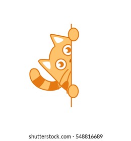 Cute cat sticker set