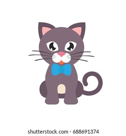 cute cat with tie