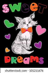 cute cat / T-shirt graphics / cute cartoon characters / cute graphics for kids / Book illustrations