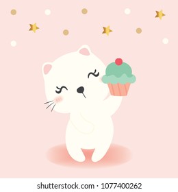 cute cat vector