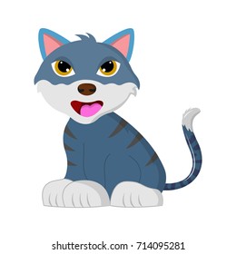 cute cat vector