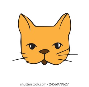 cute cat vector art design
