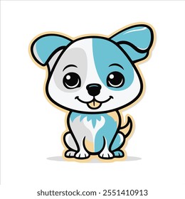 Cute cat vector art illustration