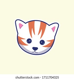 Cute Cat Vector Illustration eps.10