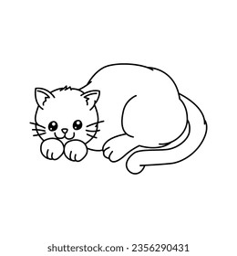 Ilustración de vectores de gato para su activo de diseño