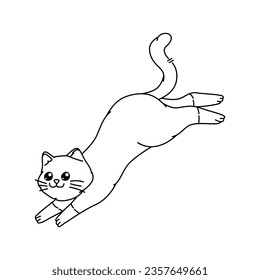 Cute-Cat-Vektorgrafik für Ihr Design-Objekt