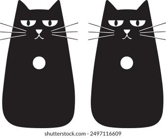 Cute Cat Vector image for multipurpose used for design, Cute cat head vector, t-shirt design Cat head vector, beautiful Cat for t-shirt design